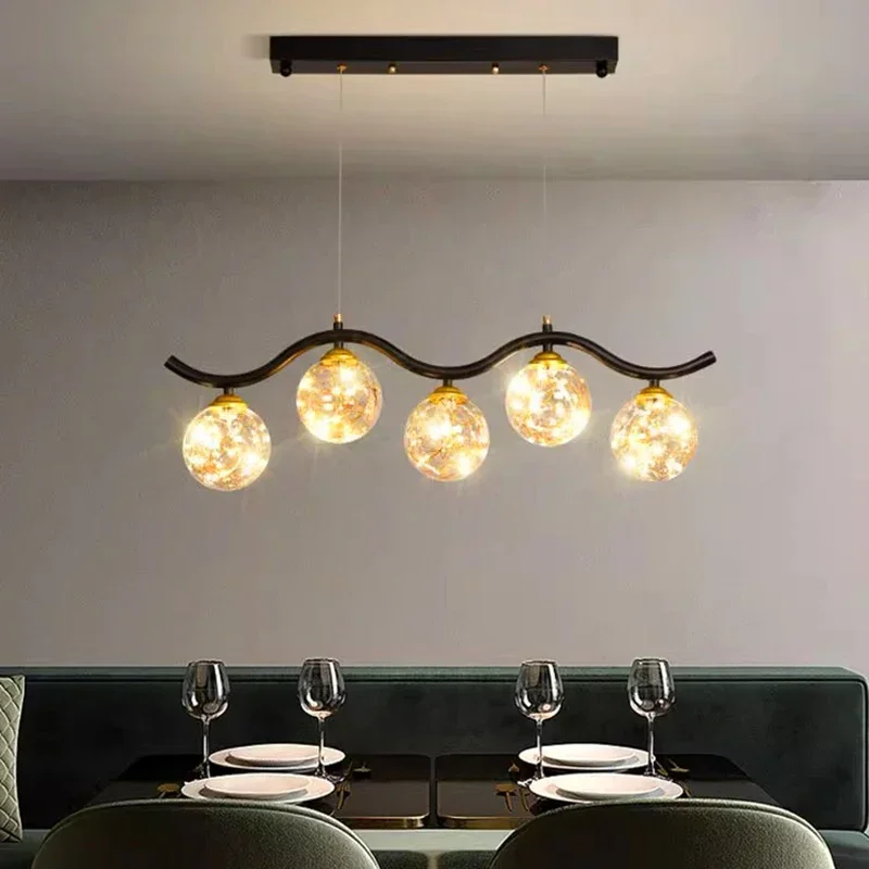 Northern Europe Star Restaurant Pendant Lights Indoor Lighting Ceiling Lamp Hanging Lamp Living Room Chandelier Chandelier