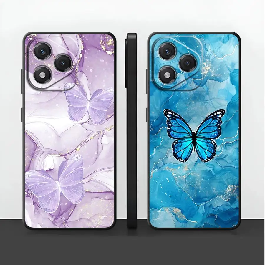 Case for Huawei P20 P40 Lite P Smart 2019 P20 Lite 2018 P30 P20 Pro Funda Phone Cover Marble Flower