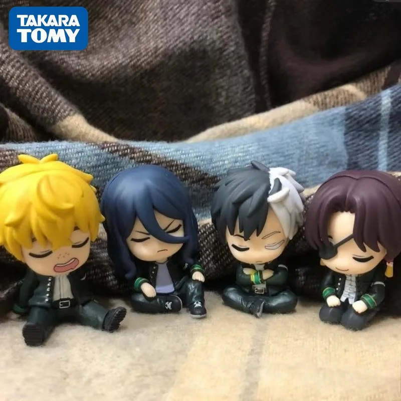 В наличии: Коллекционная капсульная фигурка Takara Tomy Wind Breaker Wind Chime Junior Gashapon Shoulder-to-Shoulder Sleepy Figure