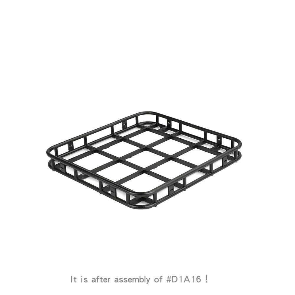 Pickup Truck Roll Cage Luggage Rack for 1/10 RC Crawler Car Traxxas TRX4 DEFENDER Accessories