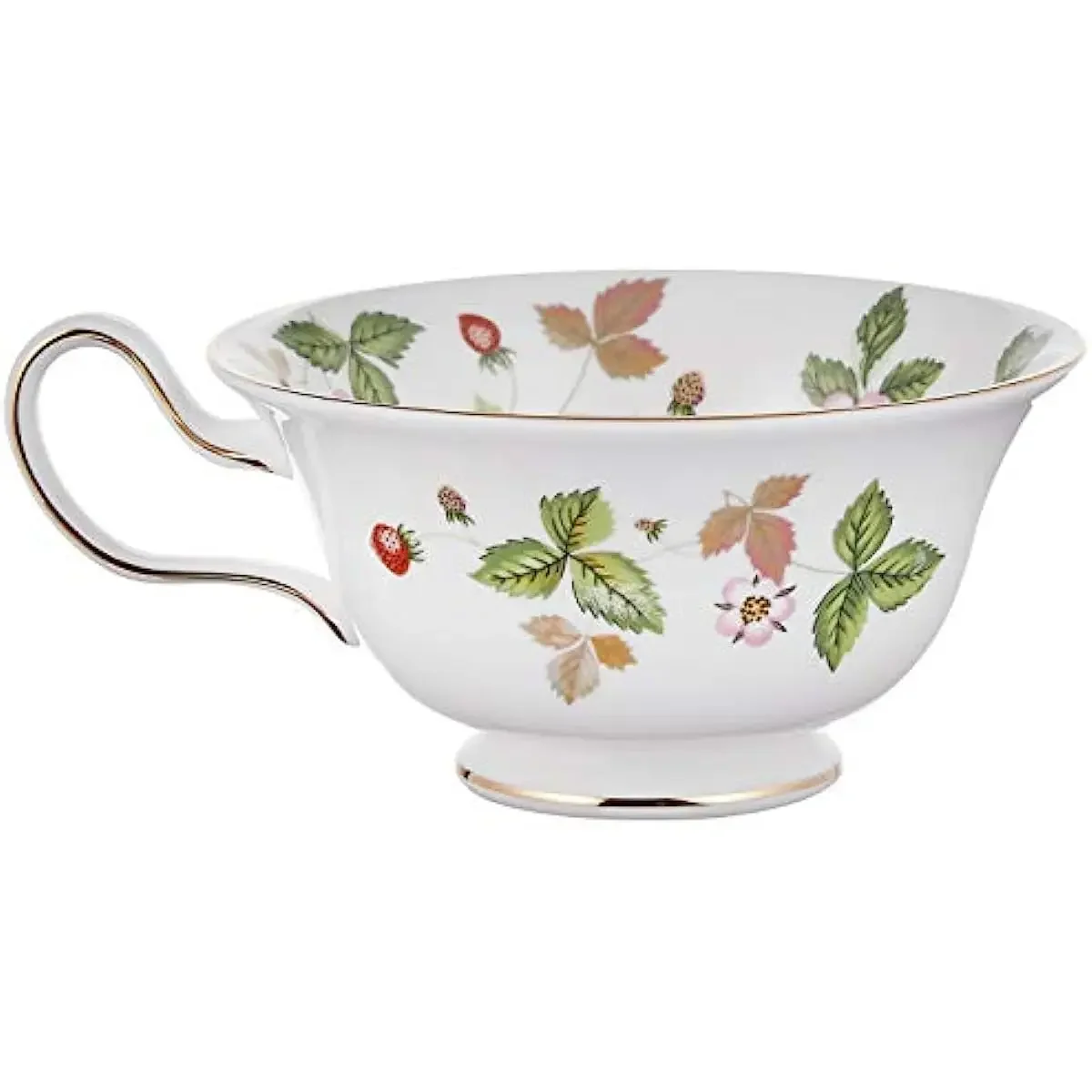 tea cup and saucer peony pattern