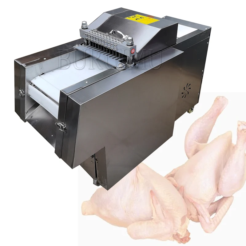 

Frozen Beef Cutter Automatic Chicken Cutting Machine Meat Cube Cutting Machine Goat Meat Dicer Pork Meat Cutting Machine