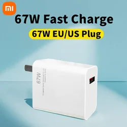 Xiaomi 67W Fast Charger 4 Ports USB PD 3.0 Type C Quick Charge Phone Charger Adapter For iPhone 15 Samsung Huawei Wall Charger