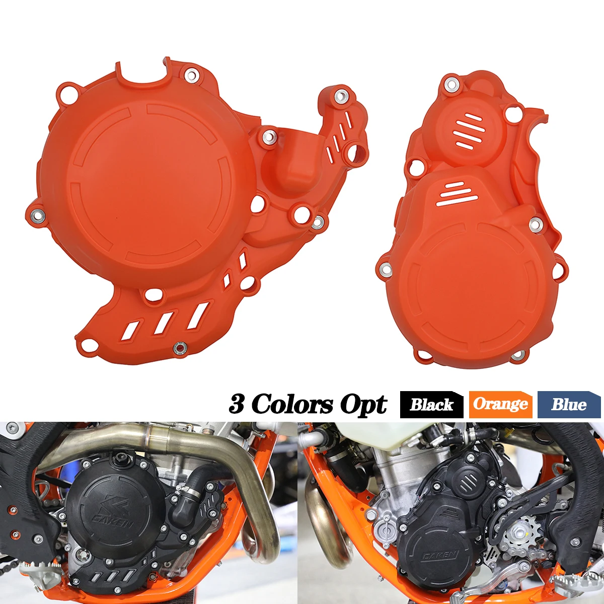 Motorcycle Ignition Clutch Cover Guard Protector For KTM EXC-F XCF-W FREERIDE 4T Husqvarna FE S GAS GAS EC F 250 350 Dirt Bike