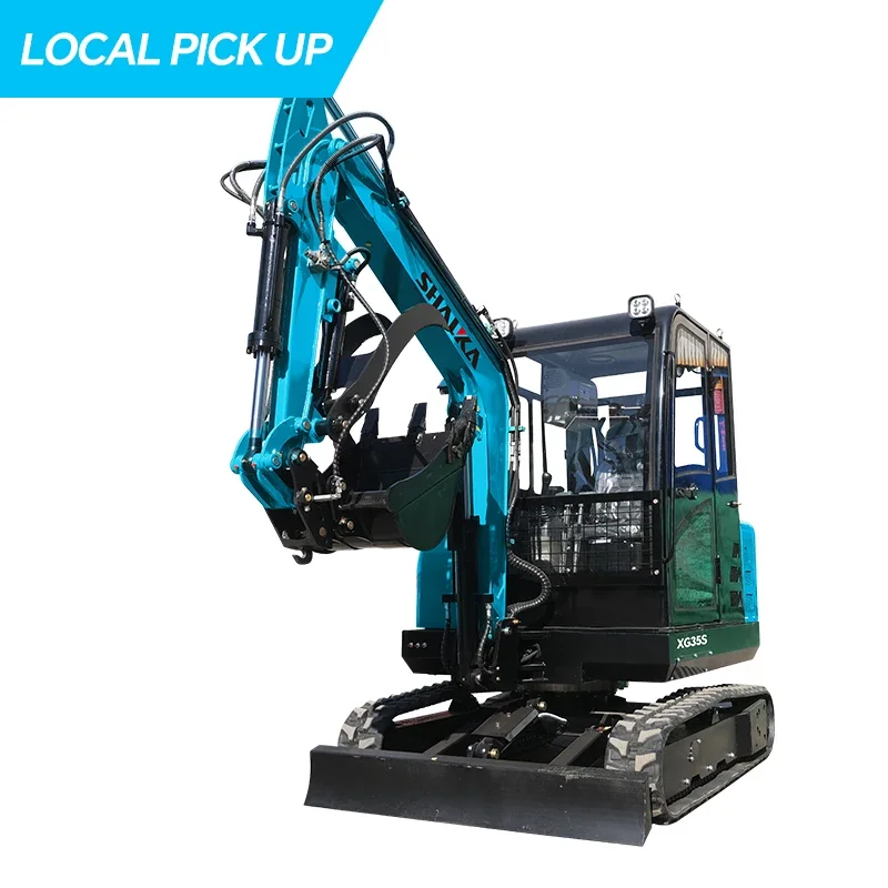 حفارة زاحفة هيدروليكية صغيرة عالية الجودة تبيع 3.5 طن بستان مزرعة خنادق مخصصة 3500 كجم حفار مسار صغير بالجملة