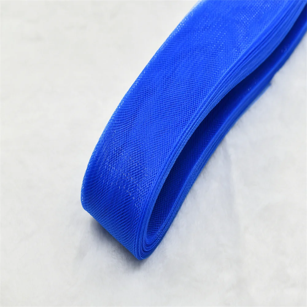 sky Blue Soft hard stiff all size  Crinoline  dress horsehair braid Polyester Mesh Fabric  crinolina clothing accessories