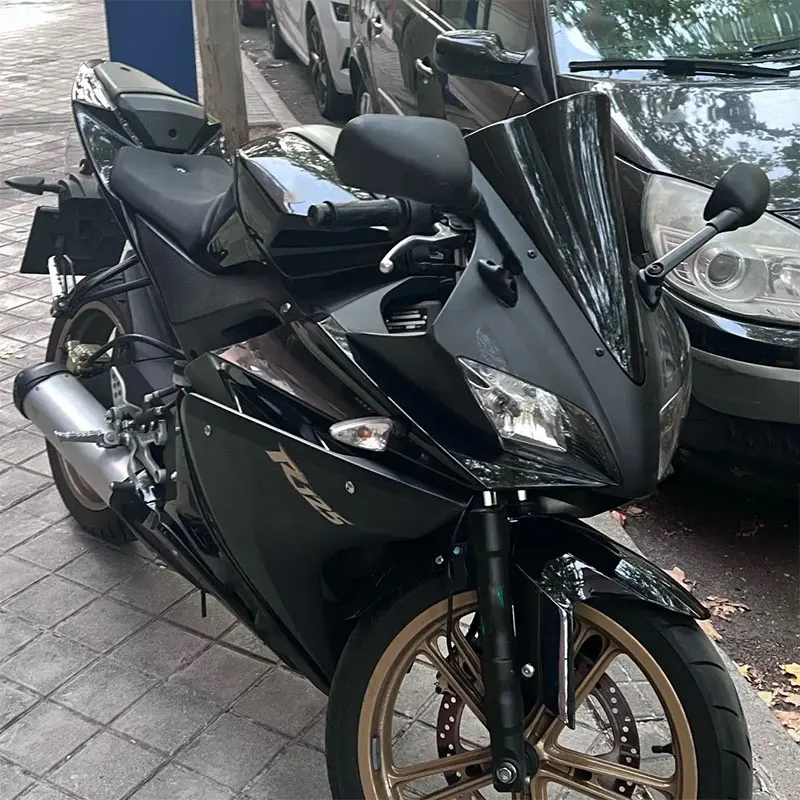 For Yamaha R125 YZF-R125 YZFR125 2008 2009 2010 2011 -2014 2015 2016 2017 2018 Double Bubble Windscreen Screen Wind Windshield