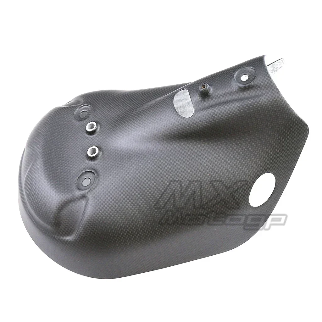 100% Carbon Fiber Exhaust Heat Shield Cover Protector For DUCATI Panigale 959 1299 V2 Motorcycle Accessories Exhaust Guard
