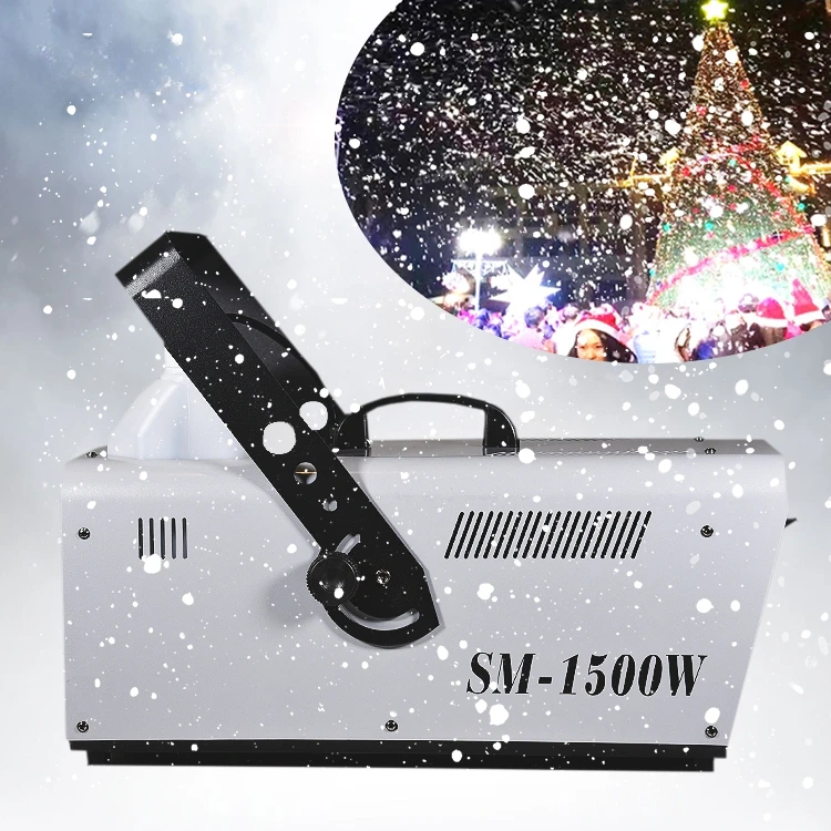 

POJ OJ-XP1500W Snowflake Machine 1500W Snow Machine With Wire Control For Stage Party Effect