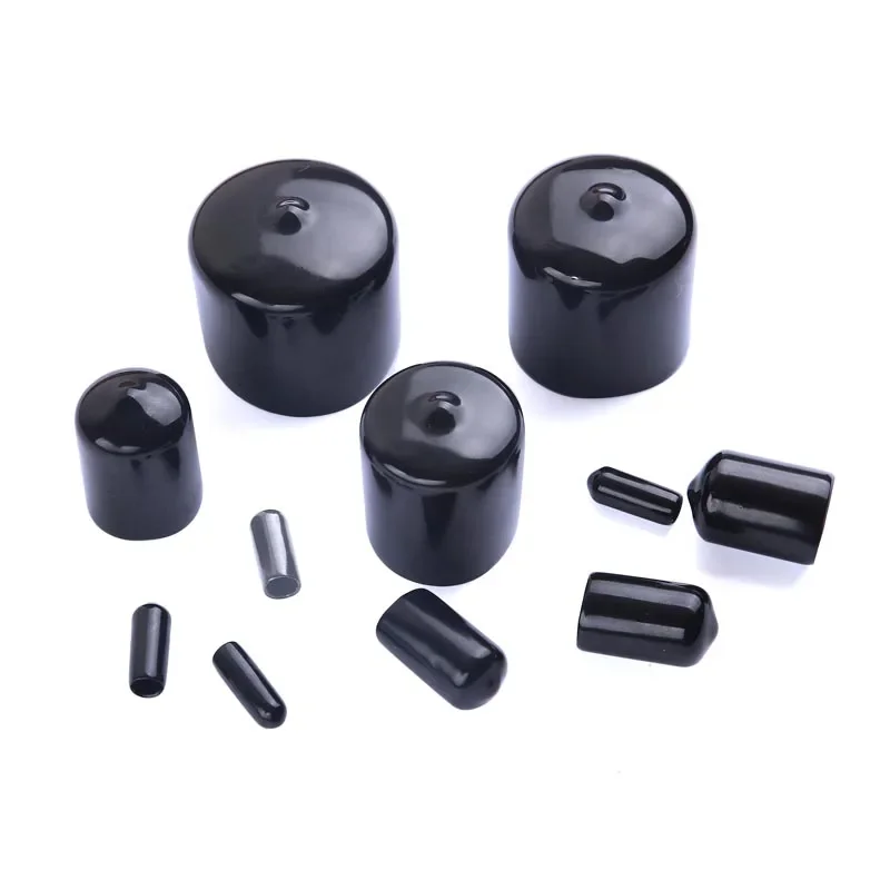 Rubber Cap Seals Nuts Silicone Sleeve Stopper Soft Cover End Caps Screw Plastic Blanking Protective Lid