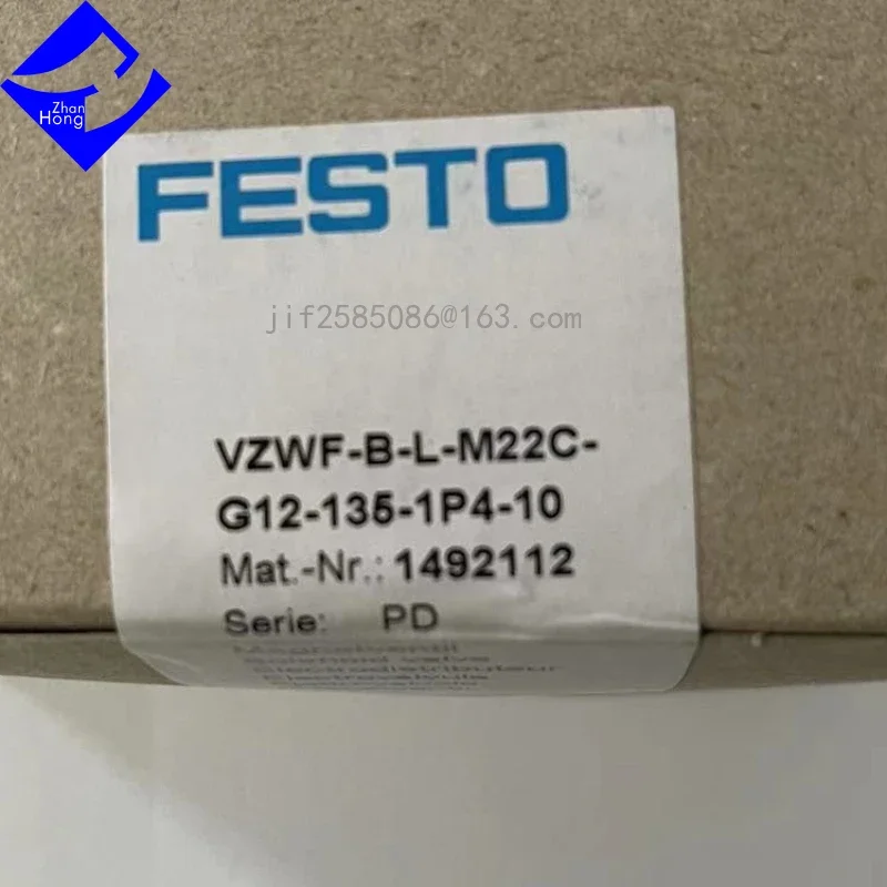 

FESTO Genuine Original 1492120 VZWF-B-L-M22C-G12-135-1P4-10-R1 1492128 1492137 1492146 1492304, Price Negotiable