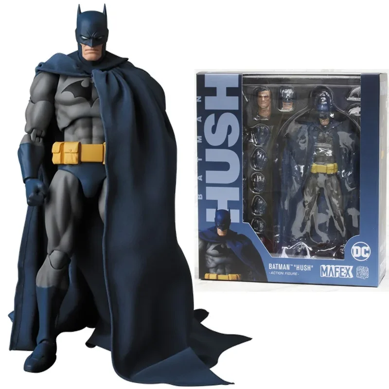 

In Stock Original Medicom Toy MAFEX 105 Batman Hush 16CM Anime Figure Model Collectible Action Toys Gifts