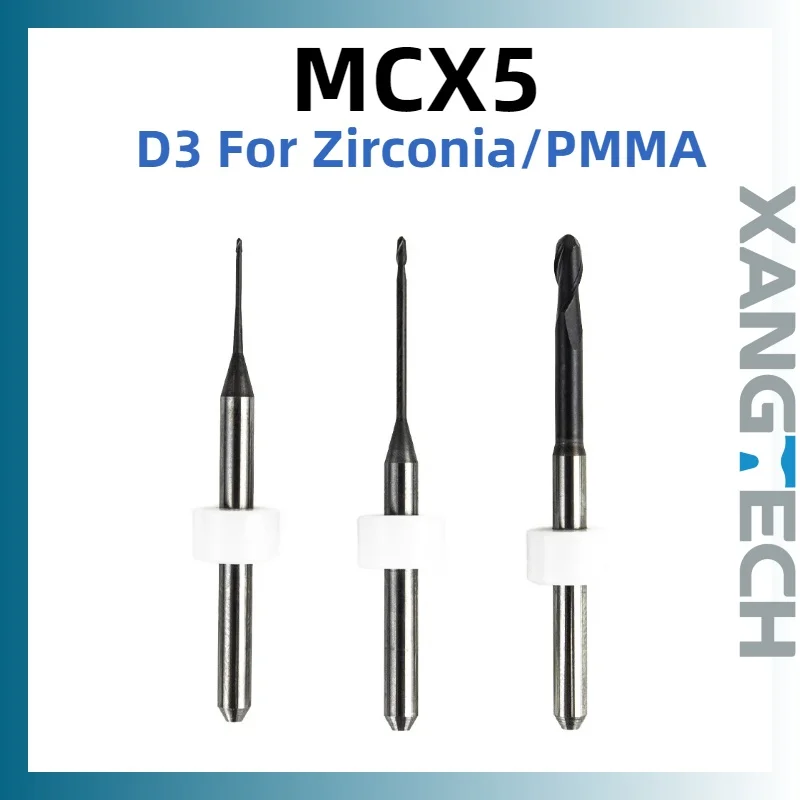 

Фрезы XANGTECH MCX5 для циркония, стоматологические материалы, для Sirona Cerec, для фрезерования блоков из циркония и PMMA, CAD/CAM инструмент для стоматологии