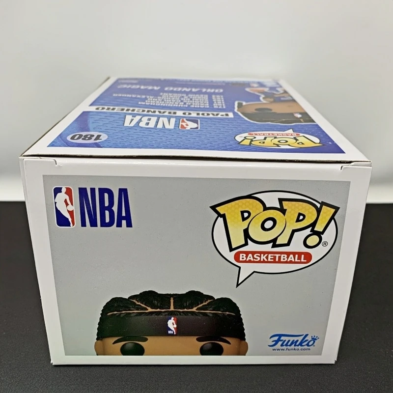 Funko Pop! Original NBA Orlando Magic Paolo Banchero #180 Vinyl Figure Sports Collectible Model Desktop Ornament Gift for Fans view 5