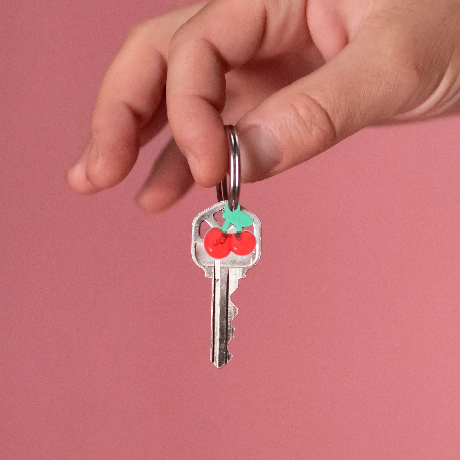 

20pcs Resin Jewelry Accessories Small Cherry Charms for DIY Keychains Phone Car Hangers Stylish Long Lasting Beads Pendant