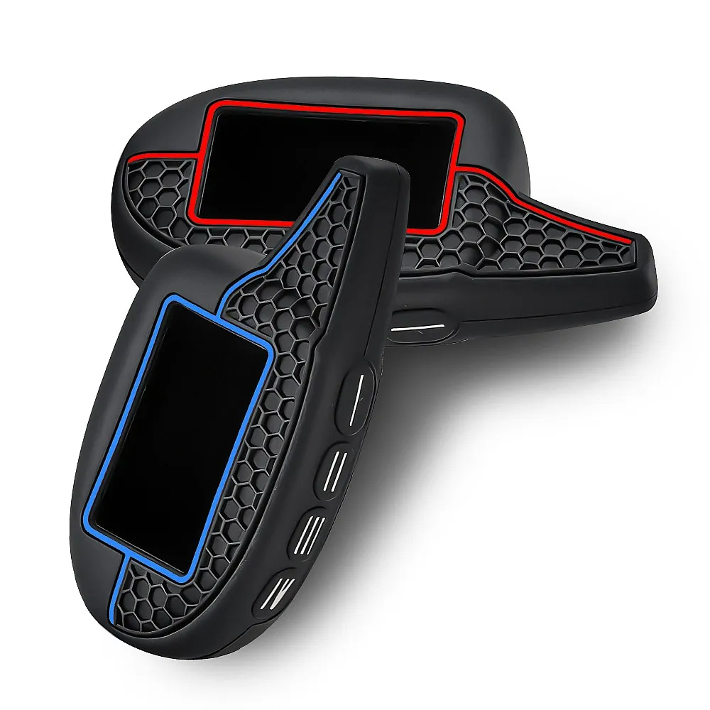 Silicone Key Case Protector Cover for Scher-khan Magicar M7/M8/M9 7/8/9/10/11/12 101 LCD Two Way Car Alarm System LCD Key Cover