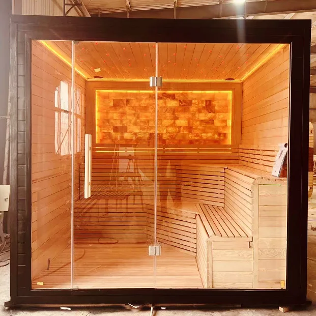Brand New High Quality Sauna Family Sauna  Cedar Sauna Backyard Relaxation