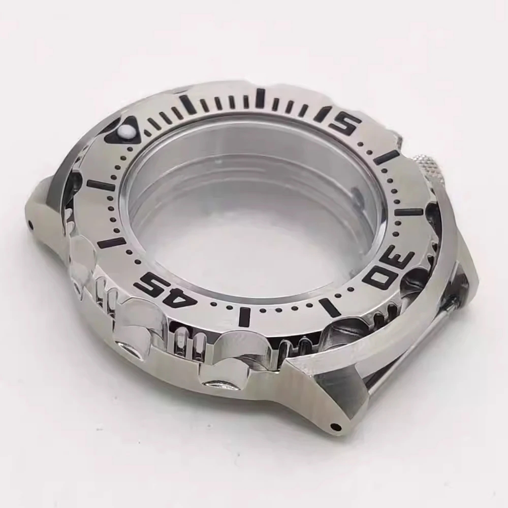 NH35 Cassa 42MM Cassa per orologio in acciaio inossidabile + braccialetto per NH35/NH36/NH38/NH70/4R Movimento Shell Cinturino per orologio adatto quadrante da 29 mm