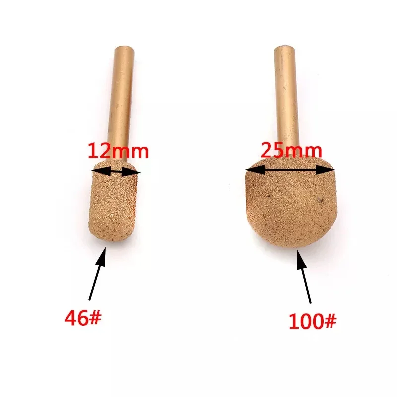 1Pcs 12/14/16/18/20mm Brazing Diamond Burr Grinding Engraving Bit 6mm Shank Drill Coarse(46 Grit)/Fine(100 Grit)