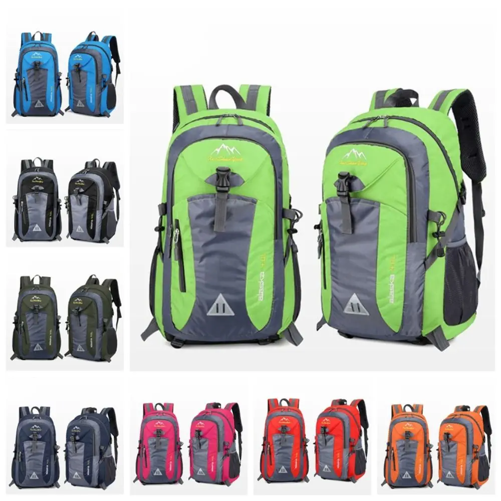 Waterproof Mountaineering Bag Lightweight Wear-Resistant Youth Sports Bag Nylon Mesh Breathability Men Backpack Ladies