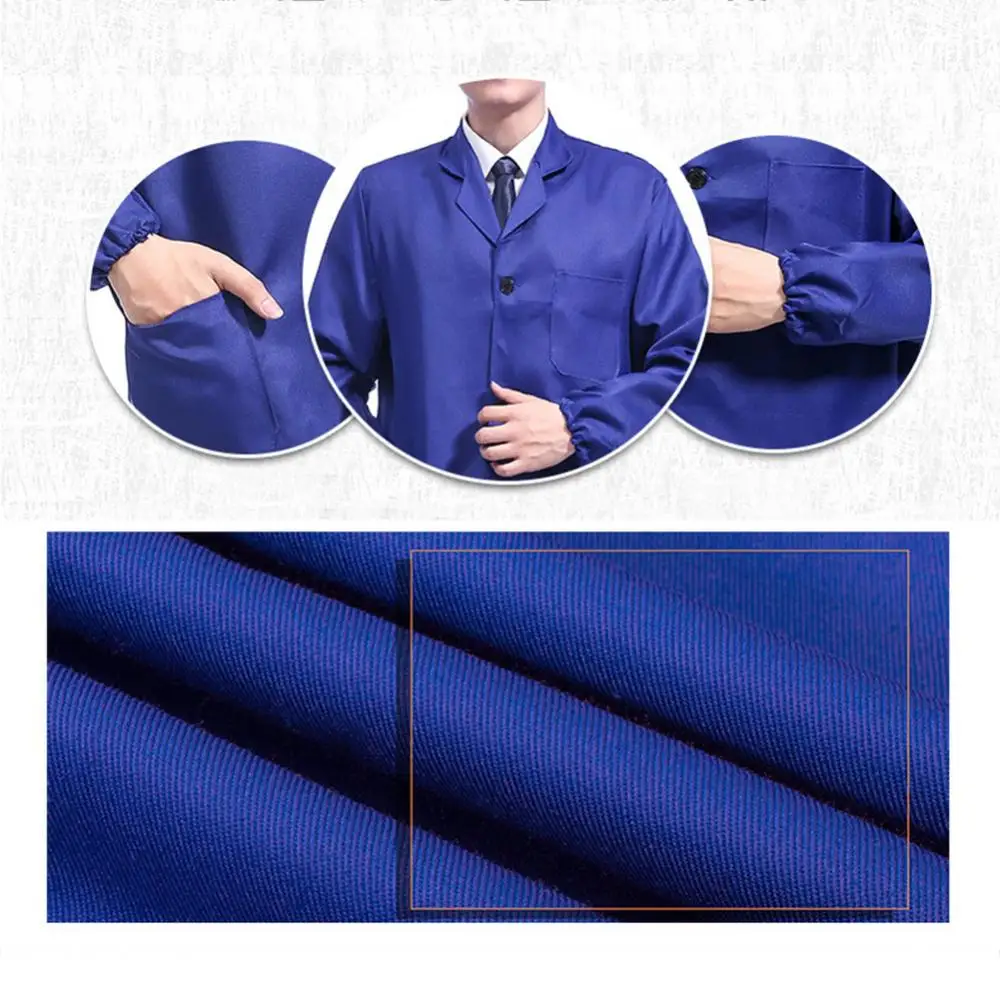 2025 남성 방진 긴/짧은 소매 버튼 포켓 창고 실험복 작업복 남성 실험복 창고 방진