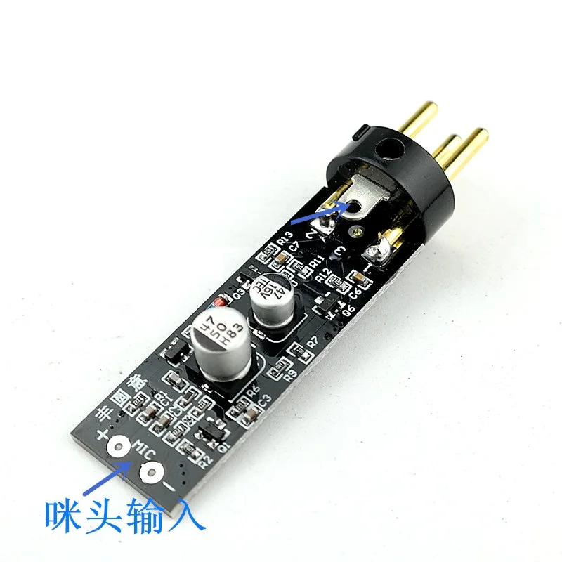 15-48V Phantom Power Electret Condenser Microphone Amplifier Board for K Song Recording Conference Speech 125db