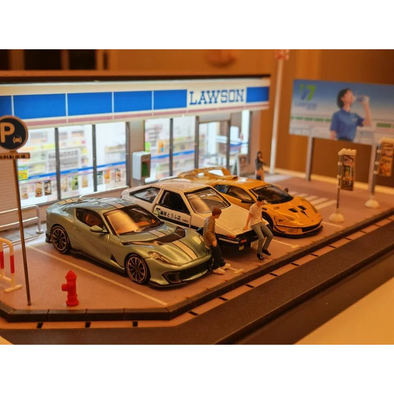 Tomica Premium Toyota AE86 Initial D Trueno 1/61 Druckguss-Modellauto mit öffnenden Türen, Schwarze Box, Geschenk