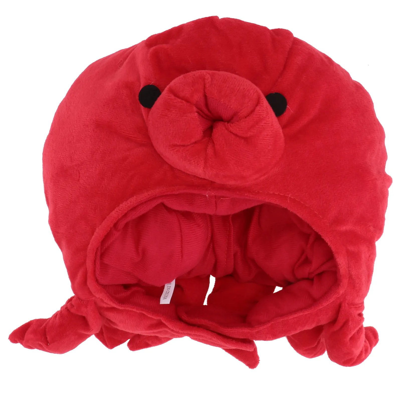 

Красная шапка-осьминог, регулируемая, мультяшная, для косплея, Хэллоуина, вечеринок, костюмов, реквизит для детей и взрослых, мягкий аксессуар для фото