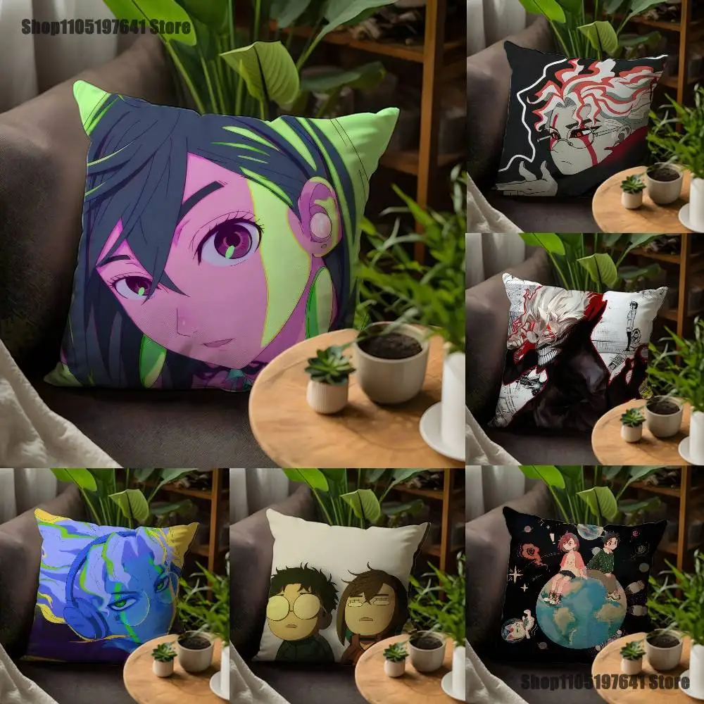 

Anime D-Dandadan Okarun Pillow Case For Sofa Decor Car Office Room Printing Cushion Cover Decorations and Protector