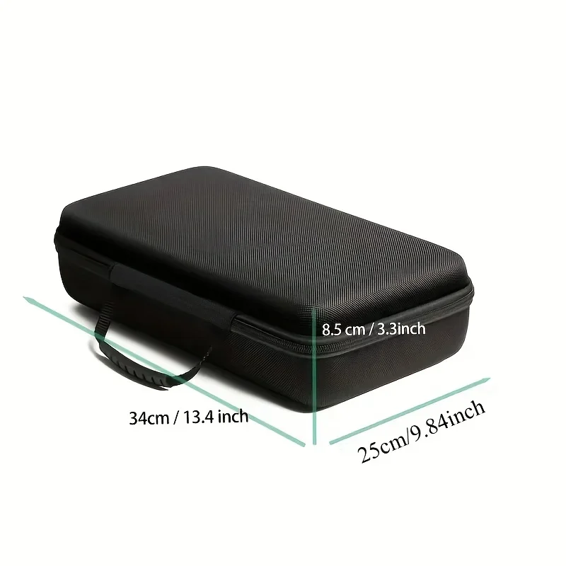 Hard EVA Watch Box, Can Store 15 Watches, Suitable for Various Sizes, Comes with Shockproof Sponge Pillow