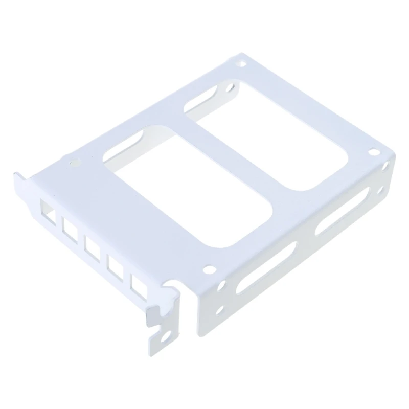 2.5/3.5inch Hard Tray Holder for PCI SSD HDD Metal Mounting Bracket Adapter Easy Installation for PC Case Bottom