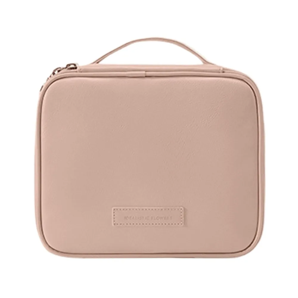 

Прочная портативная косметичка, многослойный органайзер, косметичка большой емкости, косметичка из искусственной кожи, дорожная косметичка