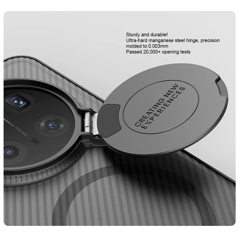 

For Honor Magic 7 Pro 5G Magnetic Case Nillkin CamShield Prop Case with Stand Camera Protect Cover Magsafe Cases Cover