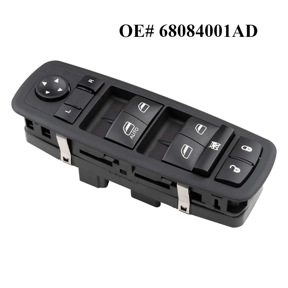 

Left Driver Side Master Window Switch Electric Window Control Button For 11-16 Dodge Journey 68084001AD