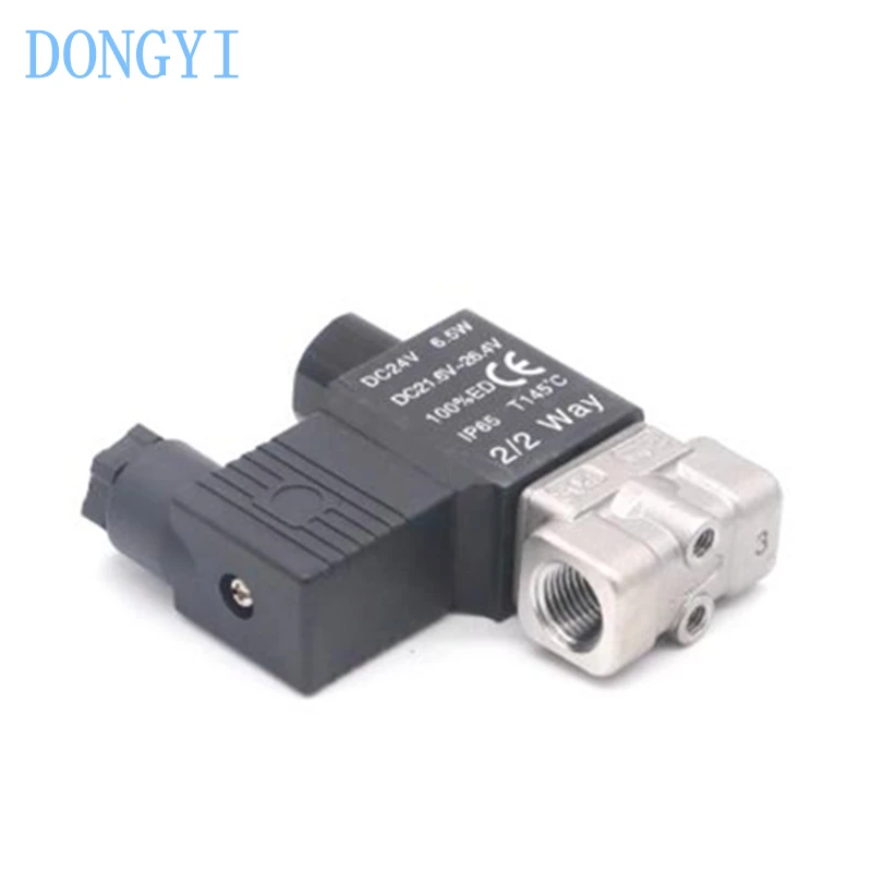 Fluid Control Valve Direct-acting and Normally Opened 2KSAX050 2KSAH050 2KSAL050 -10 -15 A B AC220V DC24V