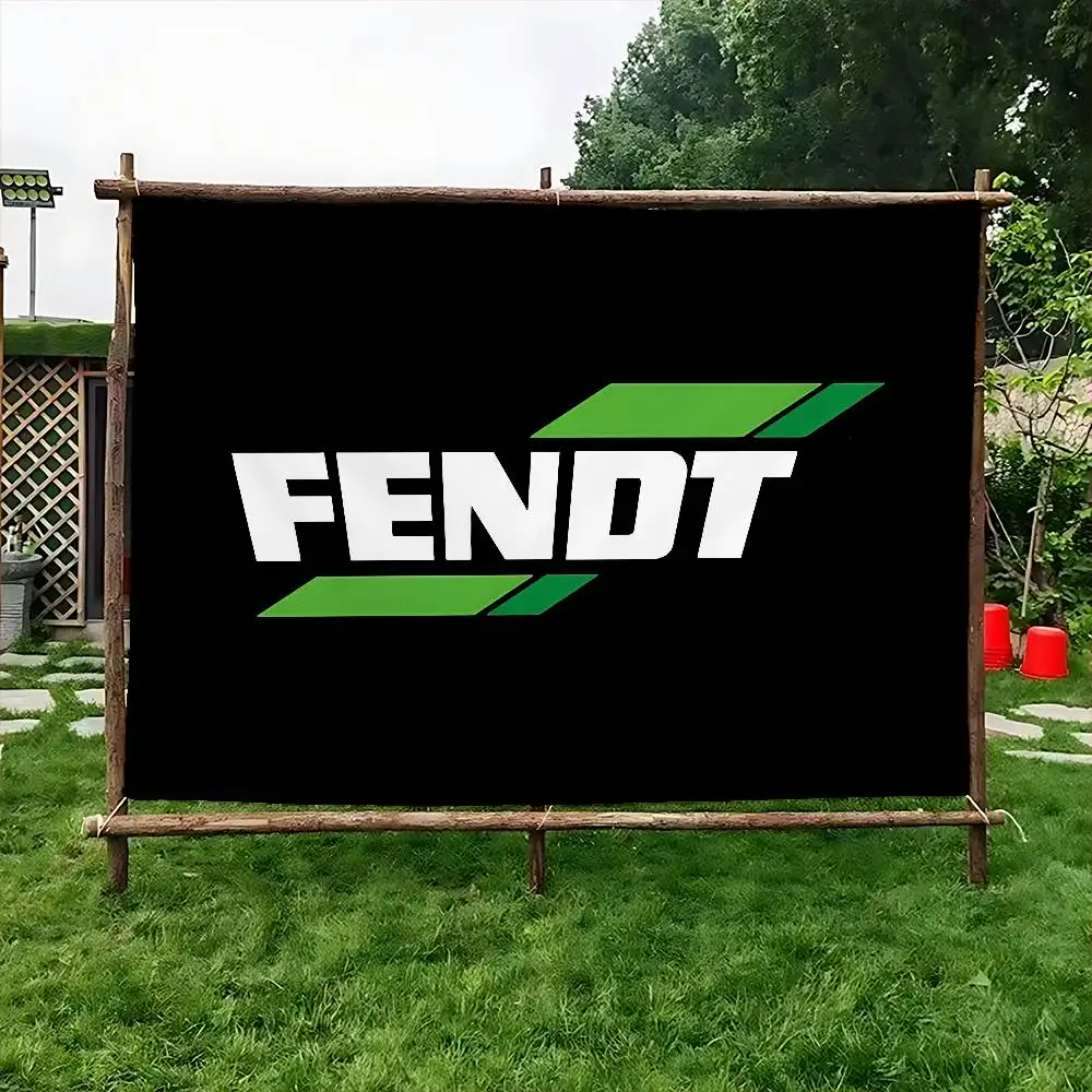 Farming Tractor Fendt Printed Large Flag Art Science Fiction Room Home Decor Decor Banner