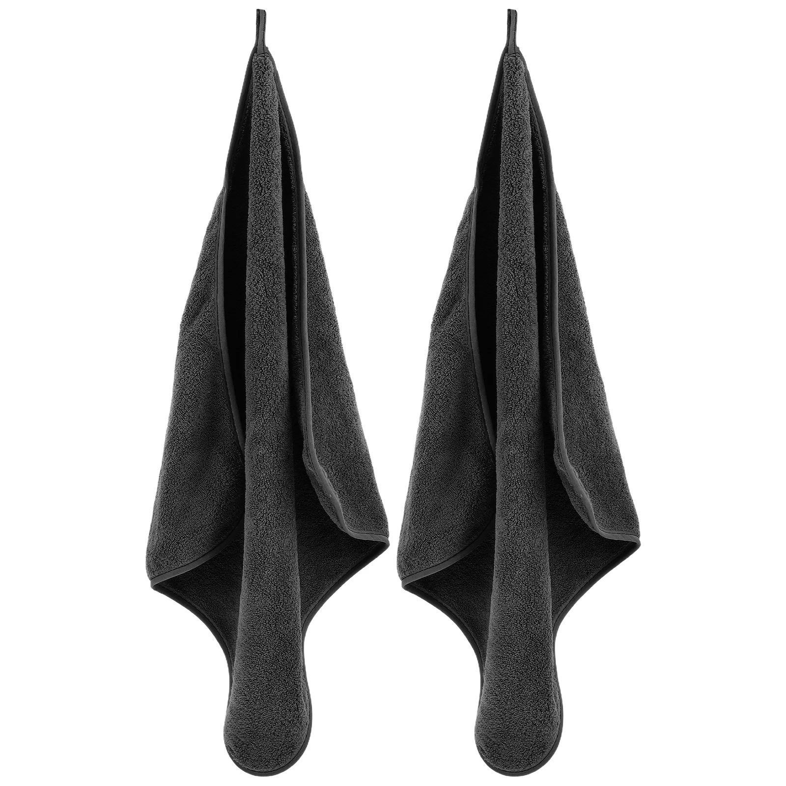 

2pcs Car Wash Towels Coral Fleece Drying Towel Rapid Absorption Lint Free Glass Cleaning Cloth Reusable Auto Detailing Rags Soft