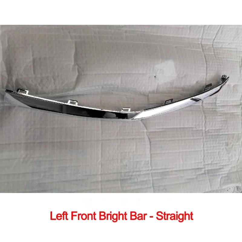 

For GEELY Monjaro Manjaro Xingyue L KX11 Front Bumper Decorative Strip Left Front Bright Bar Straight Car Accessories