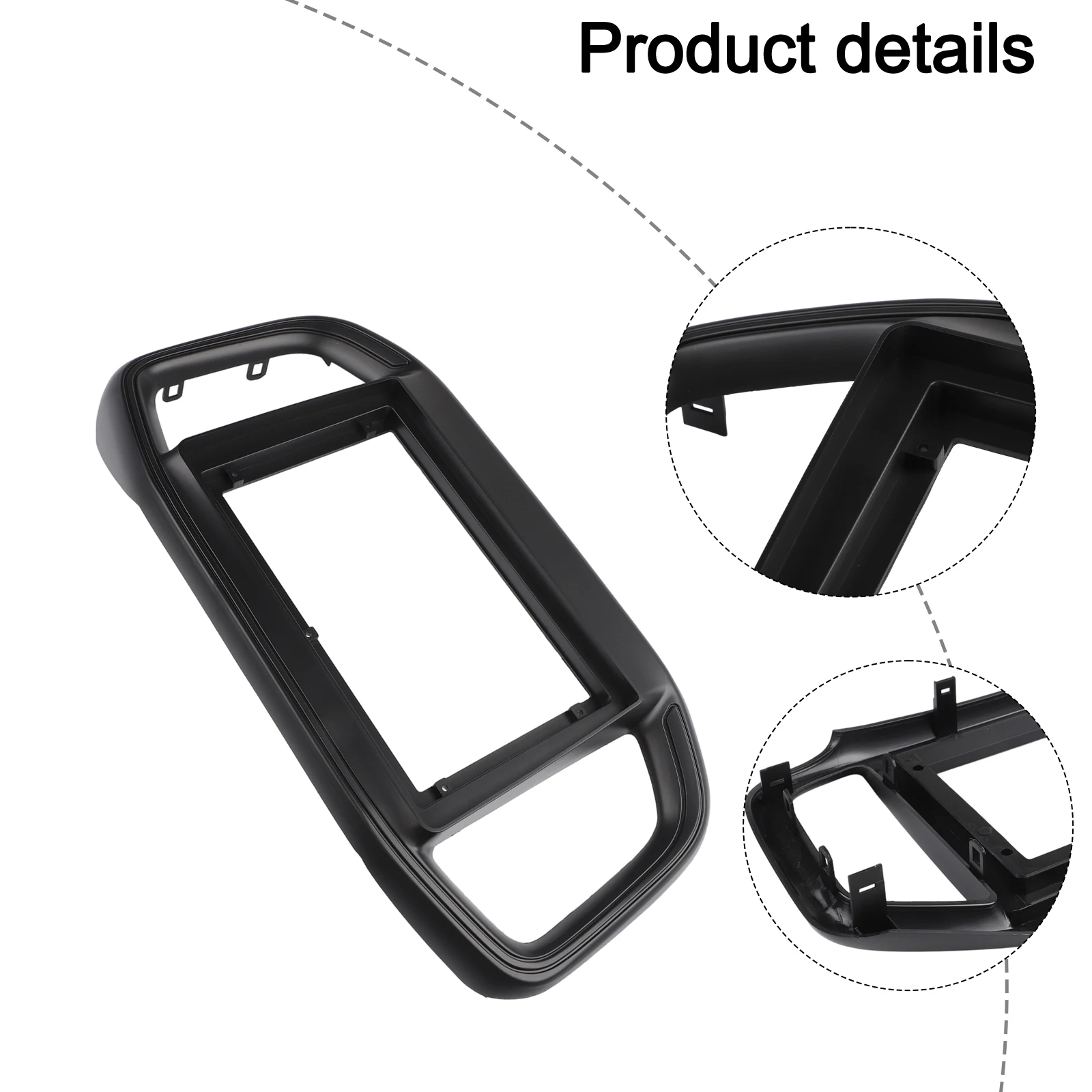 Bezel Trim Panel for 9 Inch Car Stereo Fit for Fiat For Strada 2020 2021 Radio Installation Frame Dashboard Mounting Accessory