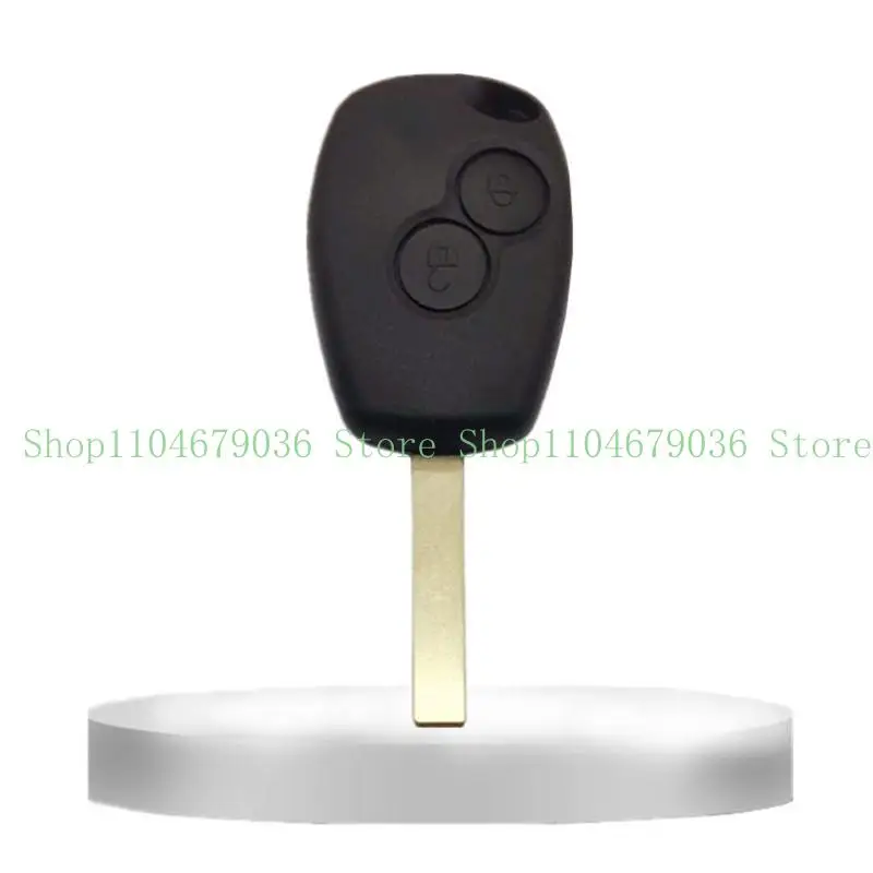 652F 2 Buttons for Key for Shell Car for Shell Cover Replacement for Kangoo 2