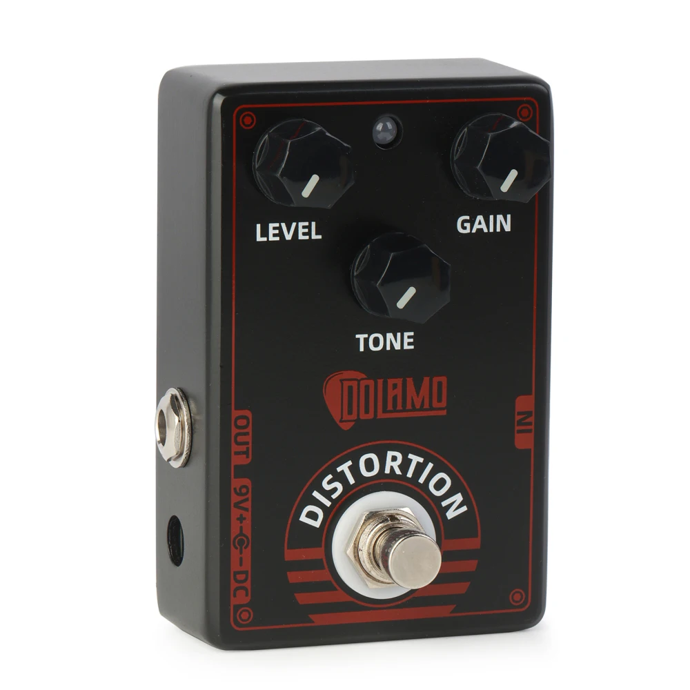 Electric Guitar Effect Pedal D-4 Hard Alloy Shell Stringed Instrument Effector With Multi-adjustment Knob Musical Accessories