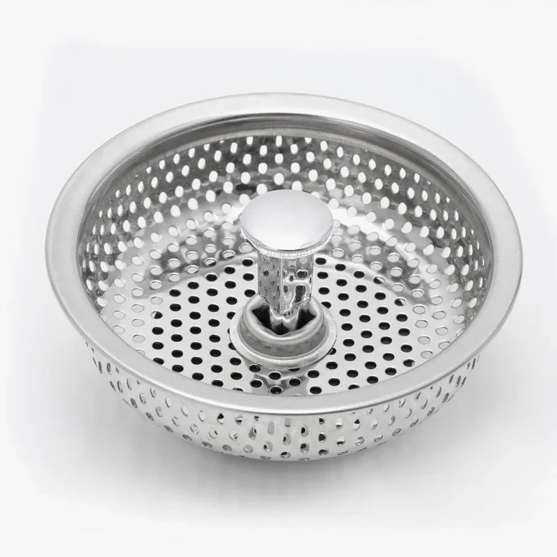 

Mesh Kitchen Stainless Steel Sink Strainer Disposer Plug Drain Stopper Filter #Sep.07 Catch hair silicon Kitchen sink drain