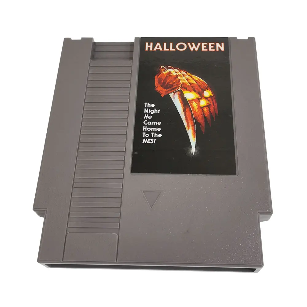 Pal and USA Version Game Cartridge - HALLOWEEN NES 8 Bit Video Games Card For NES Classic Console | English