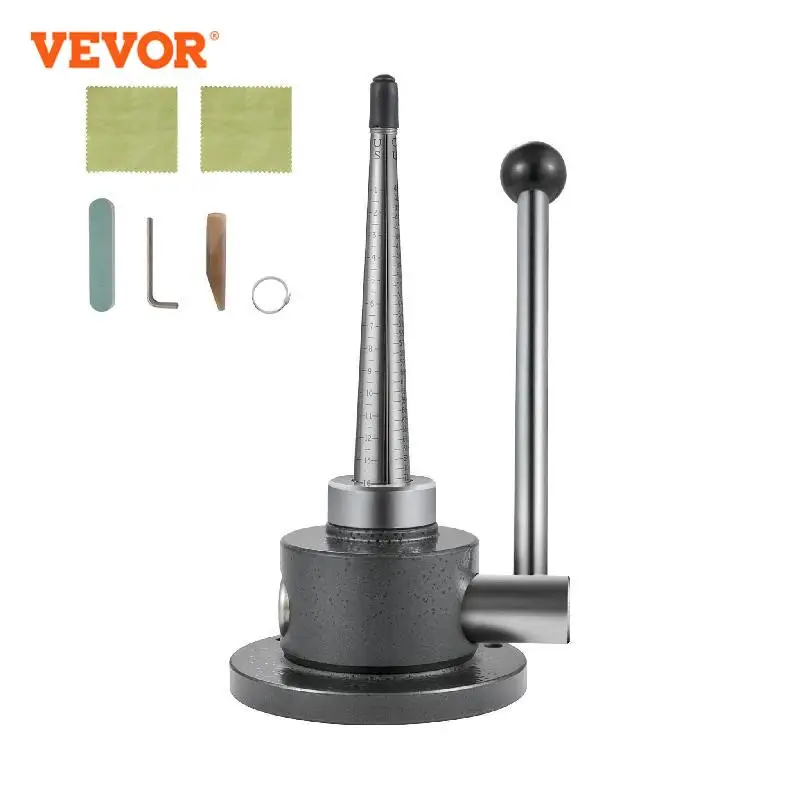 

VEVOR Ring Stretcher Enlarger Size 1-14 Adjustment Tool Nodular Iron Jewelry Making Machine For Processing Solid Gold Platinum