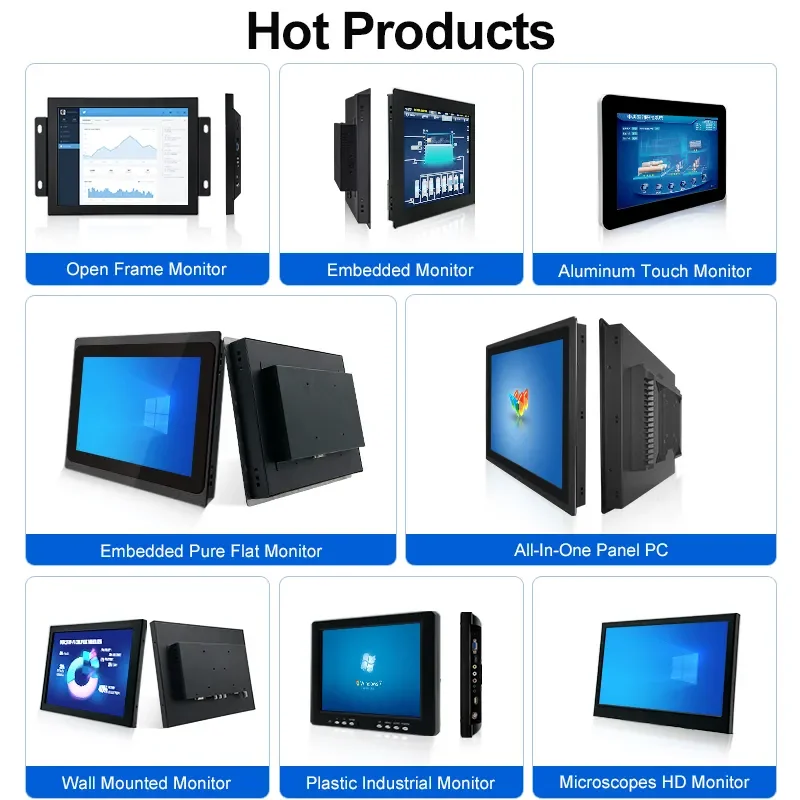 10.4 Inch Waterproof Industrial Panel PC X86 Generation3 i7 HMI Capacitive Touch Screen LED Monitor Win-dows All-in-One Machine