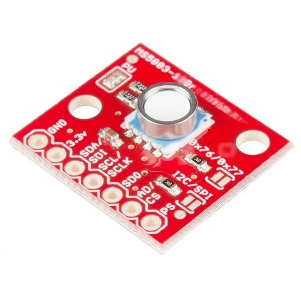 MS5803-14BA High Precision Fluid Liquid Gas Pressure Height Sensor Module Waterproof Red