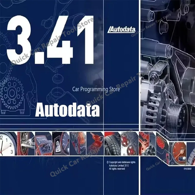 Hot Autodata 3.41 Polish Auto Car Repair diagnosis Software wiring diagrams data Autodata obd2 scanner Tools Update To 2012 year