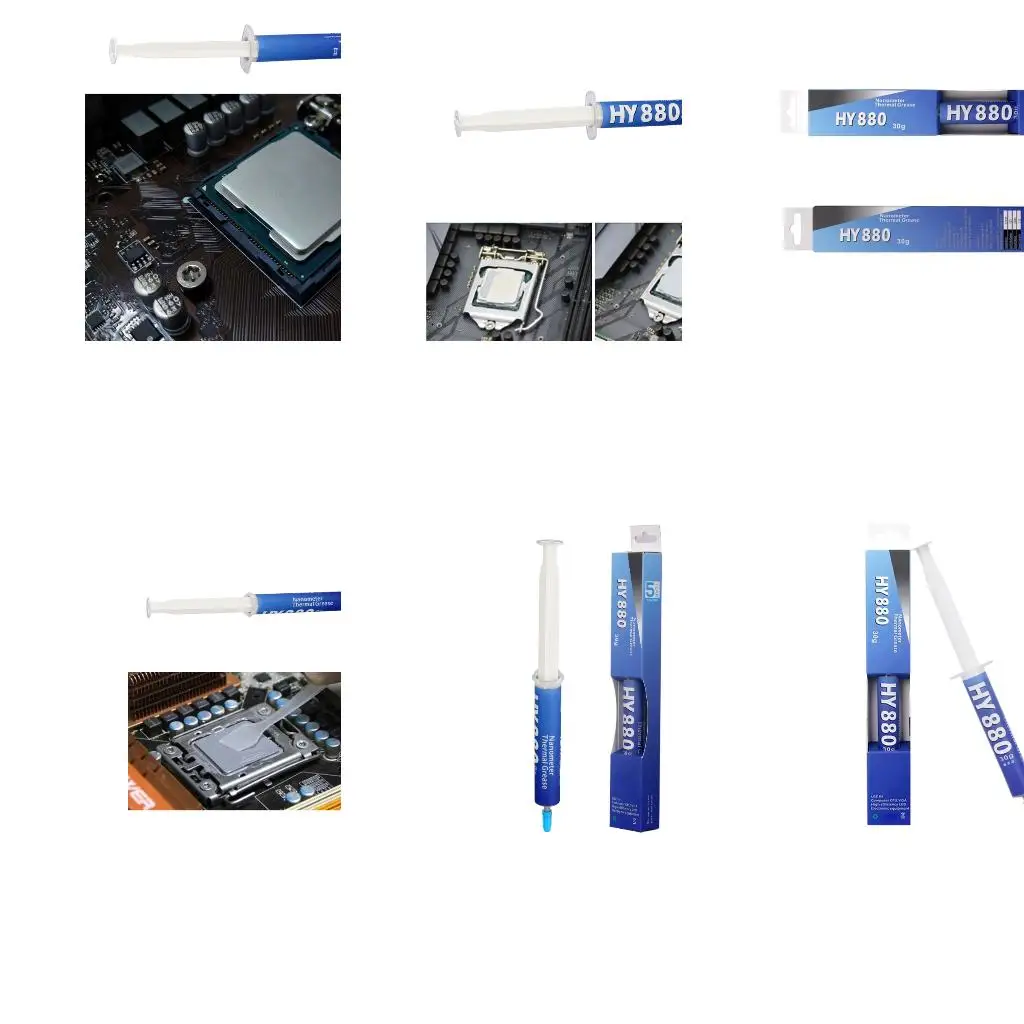 

Hy880 TU30G Thermal Conductive Grease For CPU GPU High Heat Dissipation A4WF