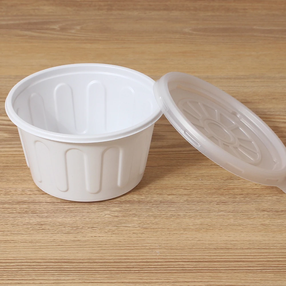 علبة تغليف توصيل للاستعمال مرة واحدة ، صندوق مصدر ، JH ، مجموعات بيضاء مزدوجة ، مجموعات #2