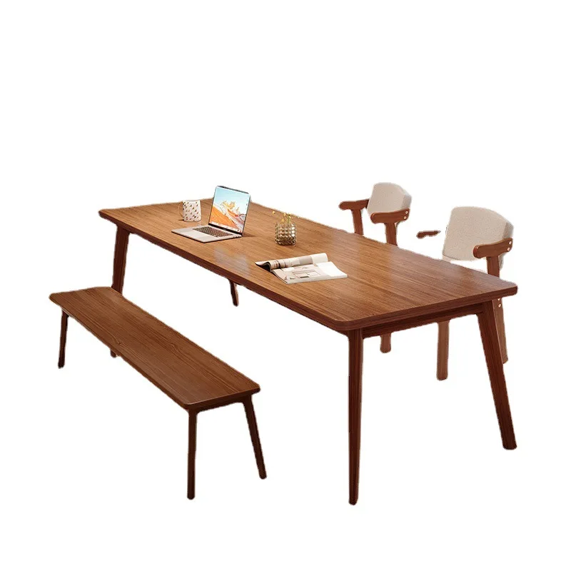 

Long desk Solid wood desktop computer desk Children's learning Primary school Junior high school students Household writing